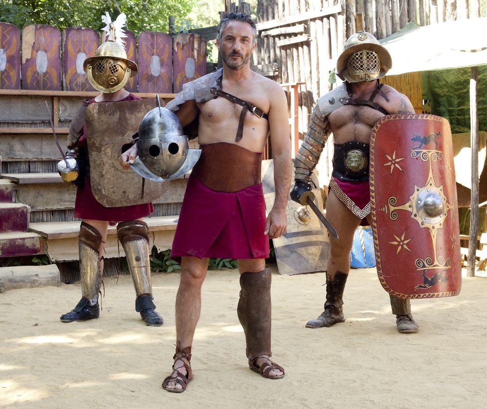 Реальные гладиаторы. Древний Рим бойцы.